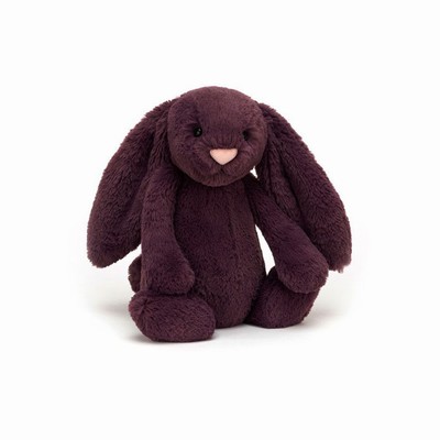 Jellycat Bashful Plum Bunnies UK | 65870PERI